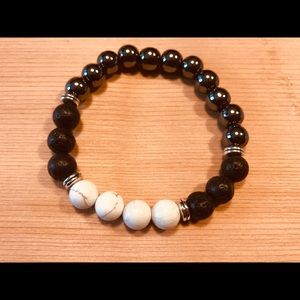 Lava Stone Essential Oil Diffuser Bracelet